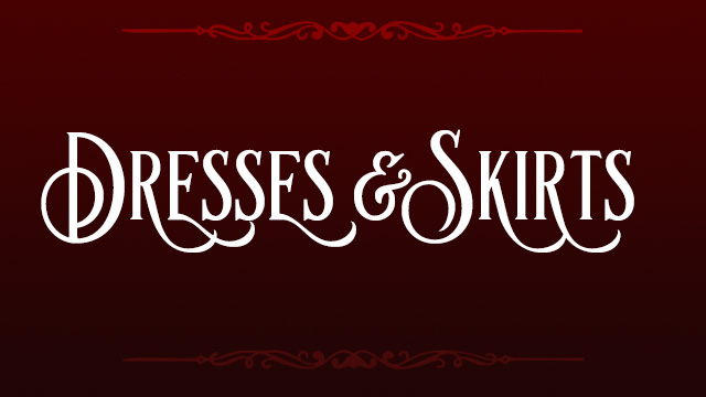 Goth Dresses, Gowns and Skirts