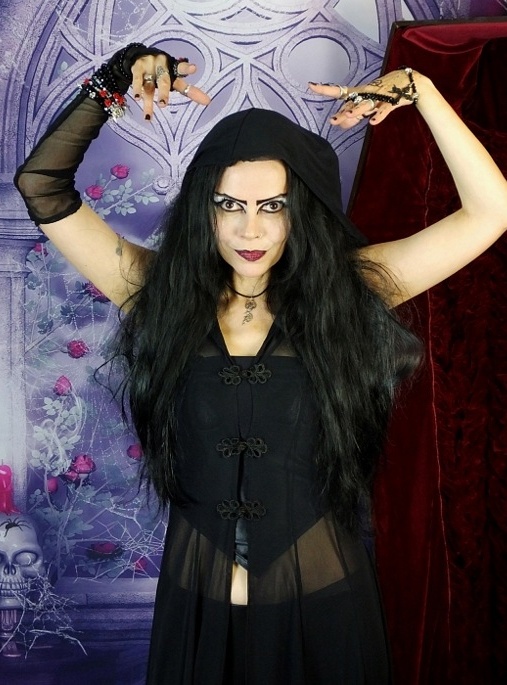 My Beautiful Gothic Rose Stretch Bracelet