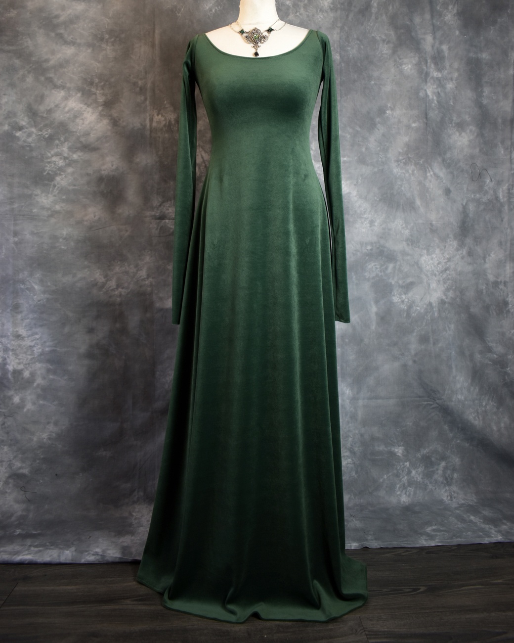 Moonshadow Minerva Witch Dress in Forest