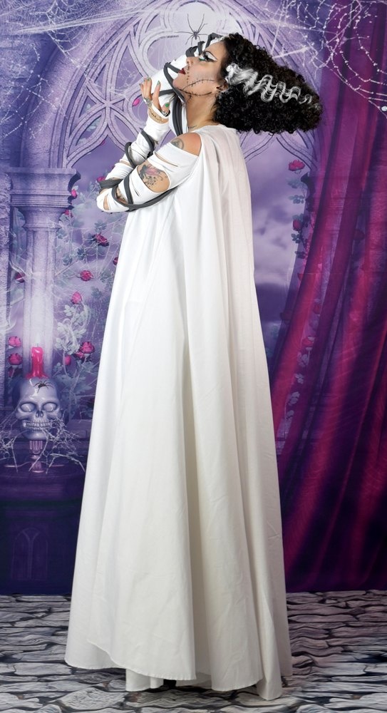 Bride of Frankenstein Dress halloweeen cosplay costume by Moonmaiden