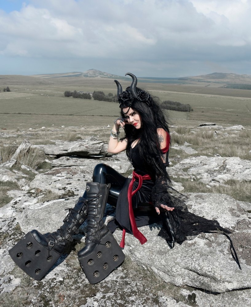Thorn Hexgirl Minidress - Hex Girls Cosplay Costume by Moonmaiden Gothic Clothing