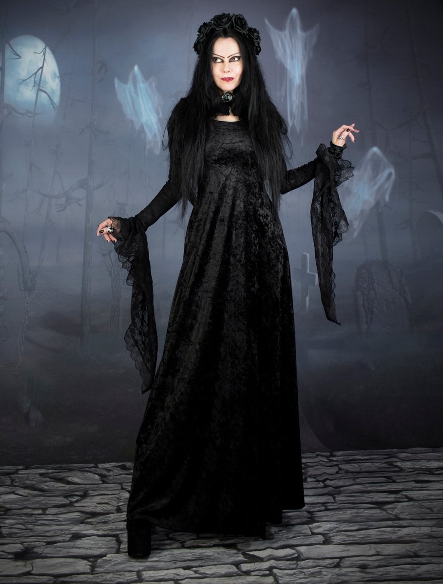 Long sleeve on sale witch dress