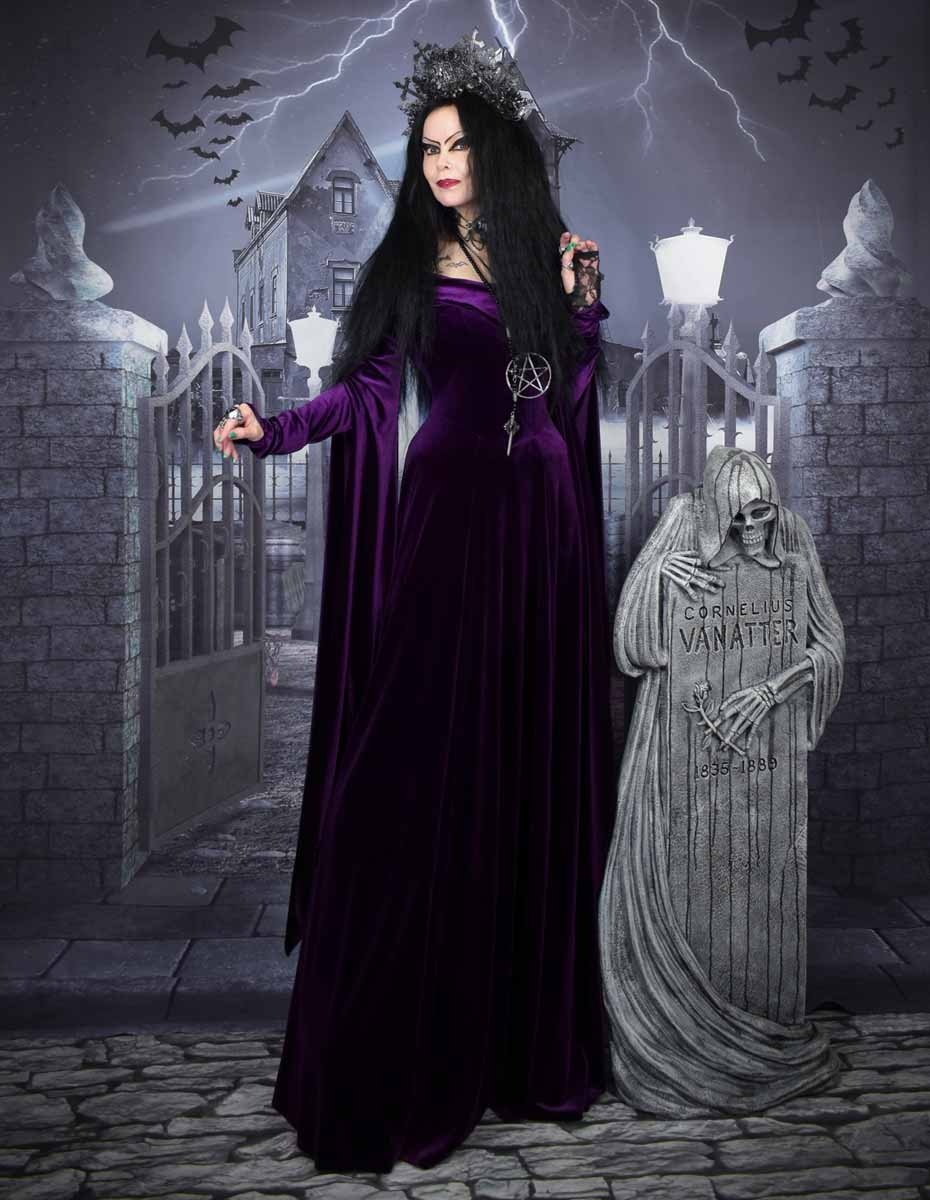 Guinevere Pendragon Gown - BBC Merlin Cosplay Costume by Moonmaiden Gothic Clothing