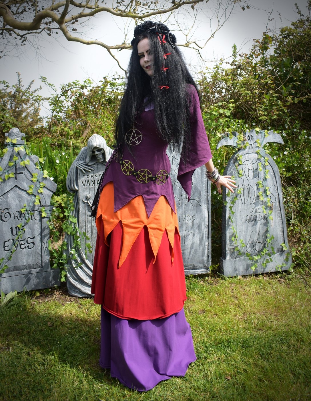 Magrat Garlick Hedgewytch Ensemble - Wyrd Sisters Cosplay witchy dress by Moonmaiden