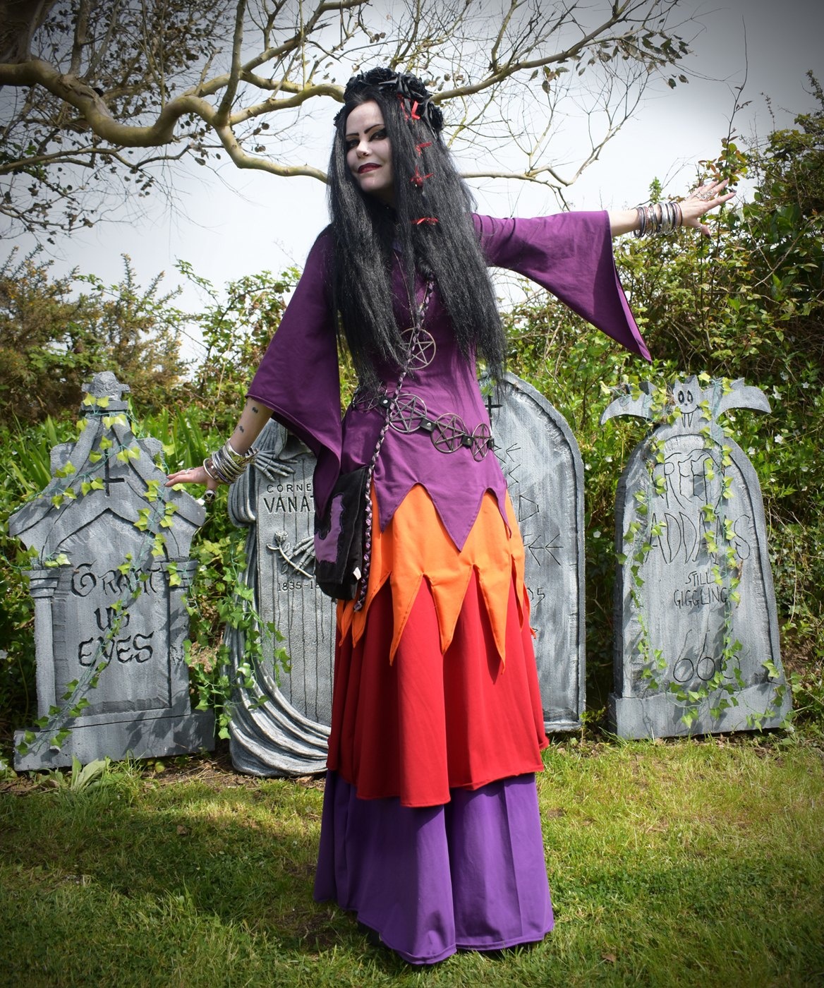 Magrat Garlick Hedgewytch Ensemble - Wyrd Sisters Cosplay witchy dress by Moonmaiden