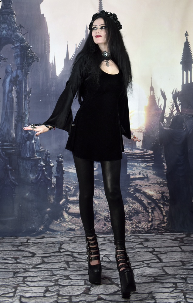 Little Black Widow Dress