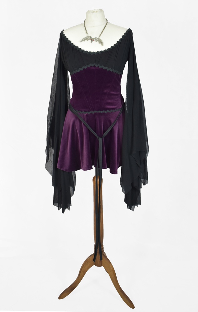 Lily Munster Minidress by Moonmaiden Gothic Clothing