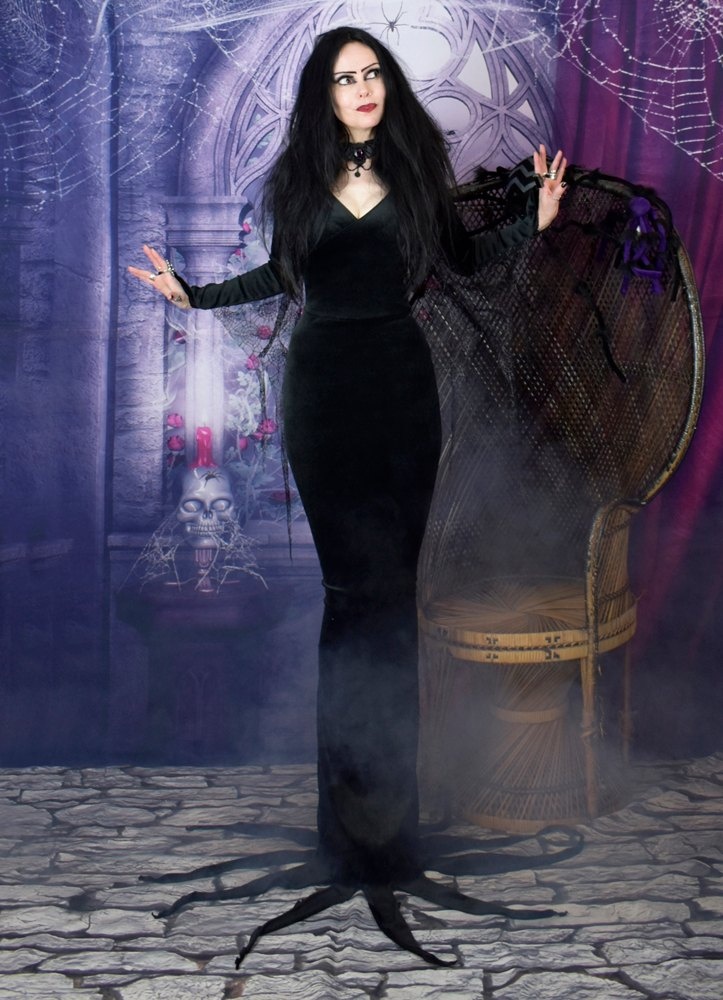Moonshadow Morticia Dress