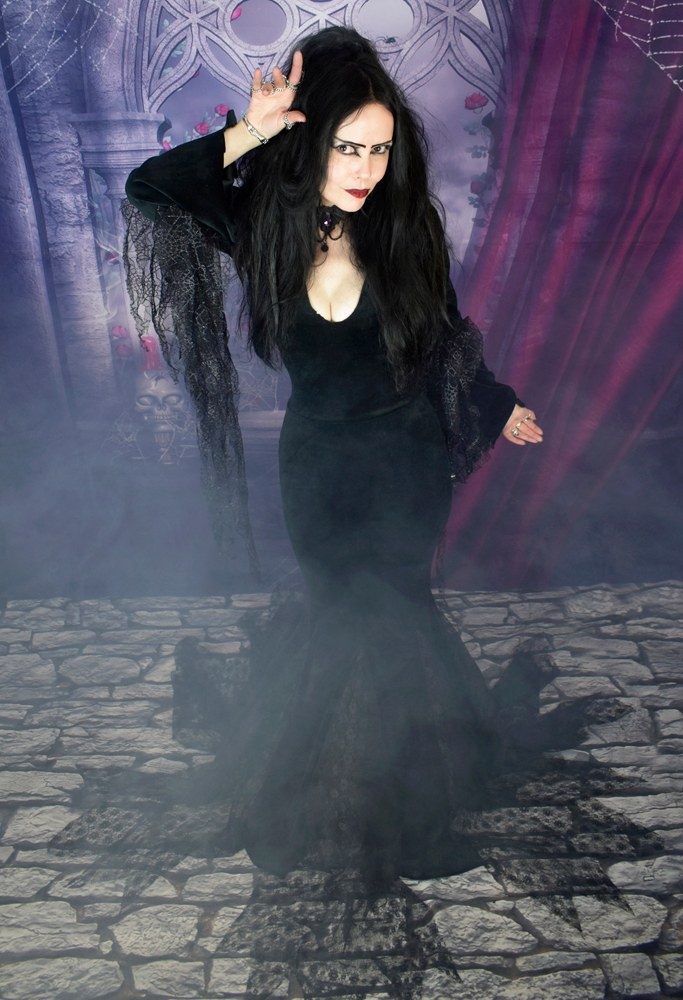 Morticia Addams Gown