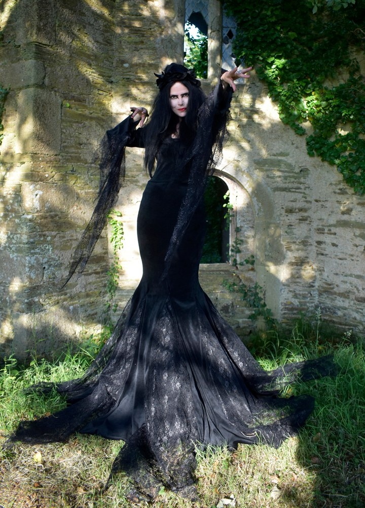 Morticia Addams Gown