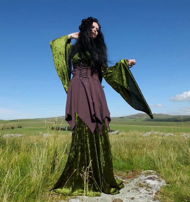 Goldberry Underbust Minidress