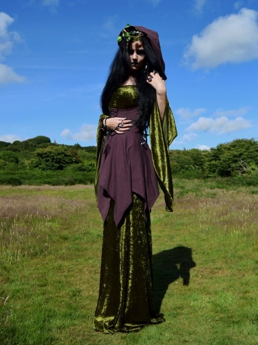 Goldberry Underbust Minidress