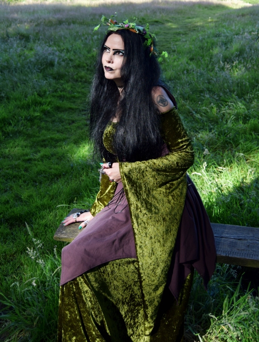 Goldberry Underbust Minidress