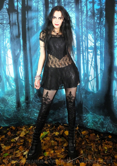 Lace Mini Over Dress