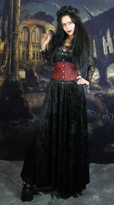 Velvet Juliette Dress