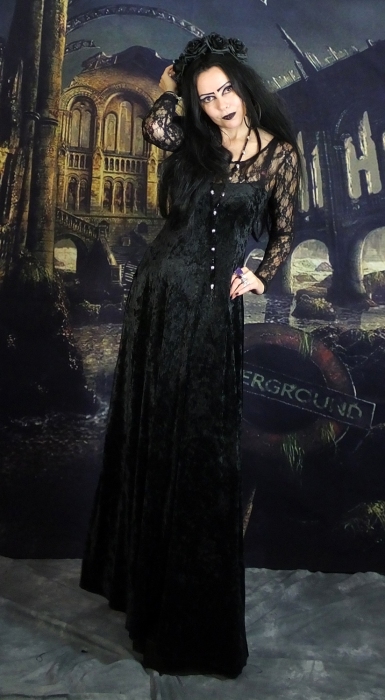 Velvet Juliette Dress