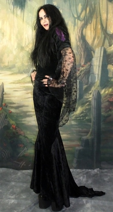 Velvet Eviscerella Skirt