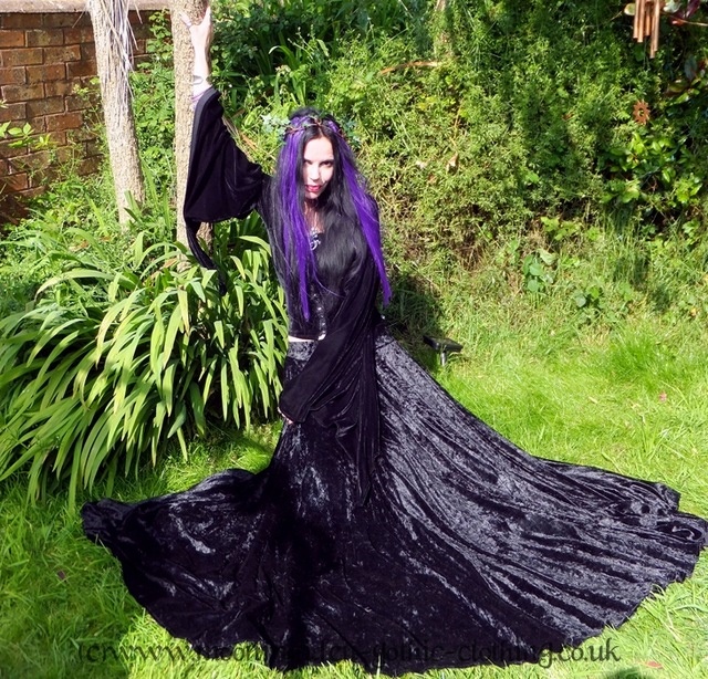 Velvet Lunaria Skirt