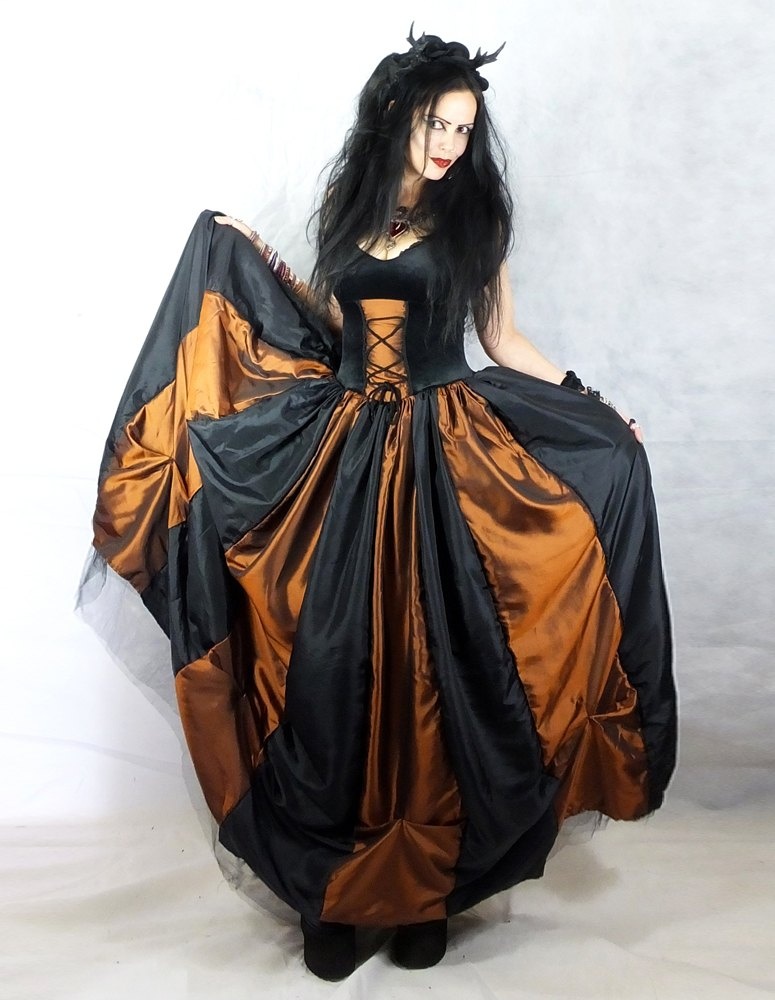 steampunk ball gown