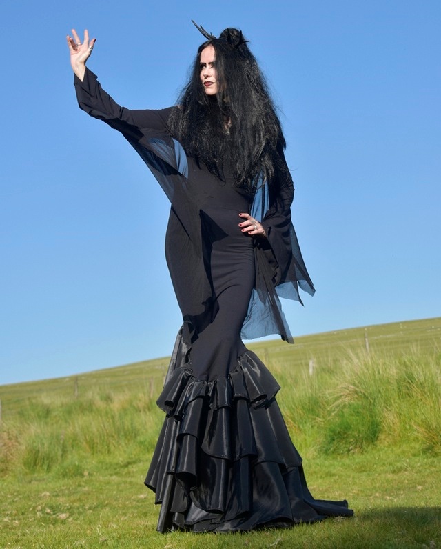 Vale of Tears Batwing Gown