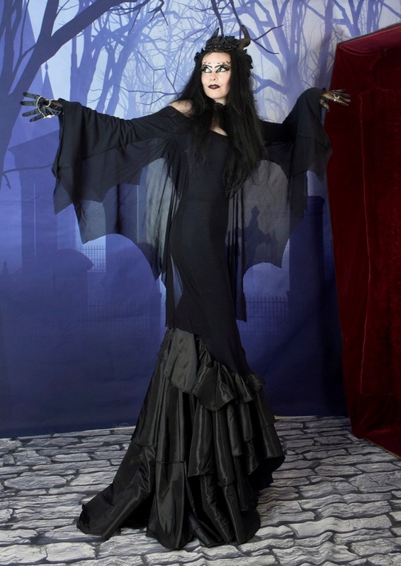 Vale of Tears Batwing Gown