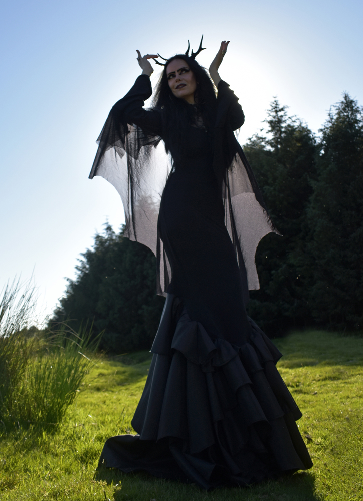 Vale of Tears Batwing Gown