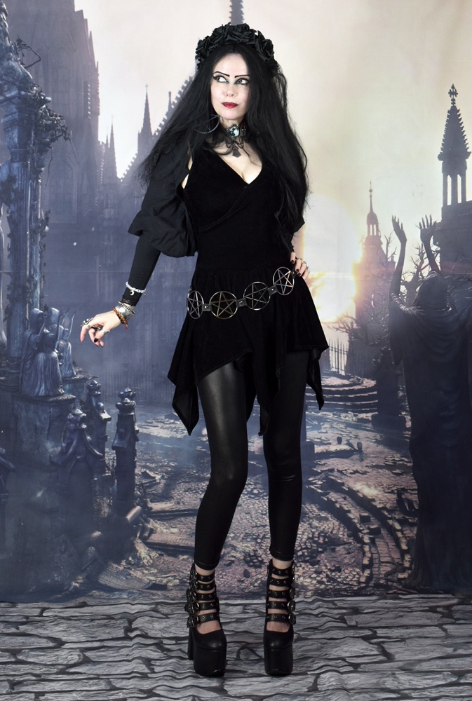 Nymphalinae Crossover Minidress