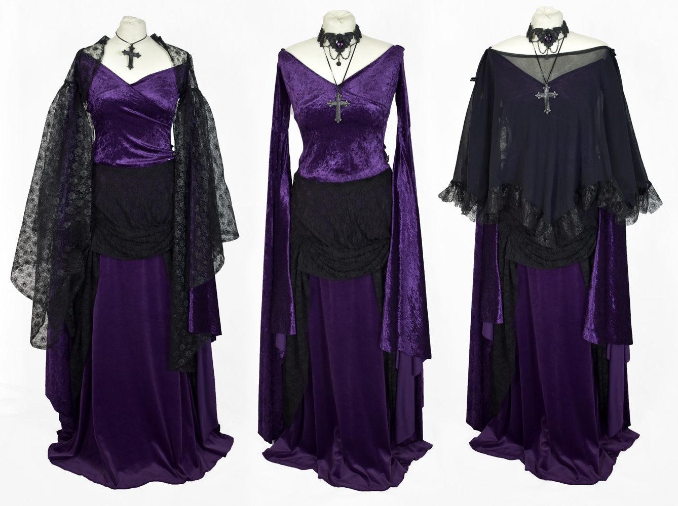 Lacewitch Skirt, worn rouched over Steamwitch Skirt!