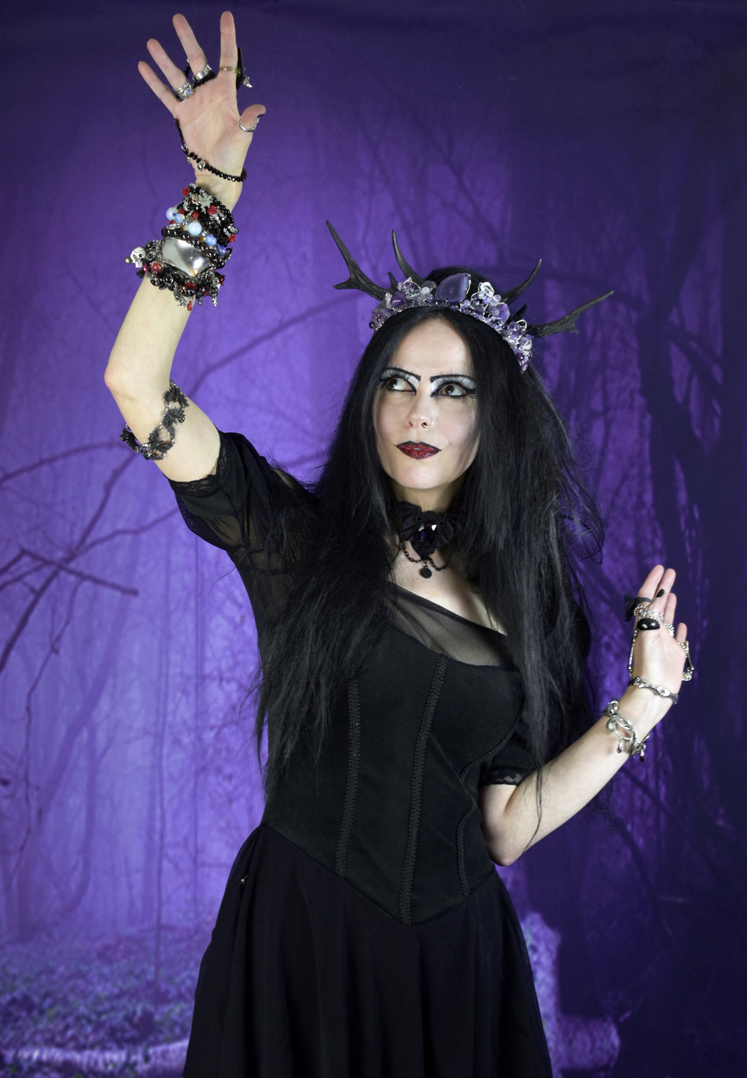 Gotherella Dress by Moonmaiden Gothic Clothing