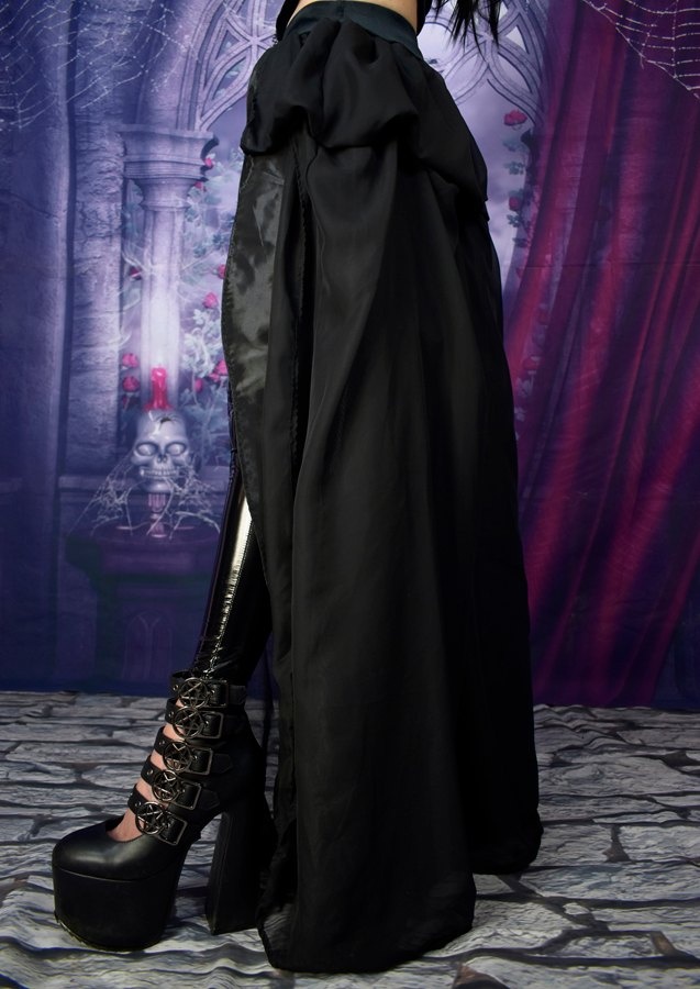 Broommaiden Skirt - goth witchy skirt by Moonmaiden Gothic Clothing