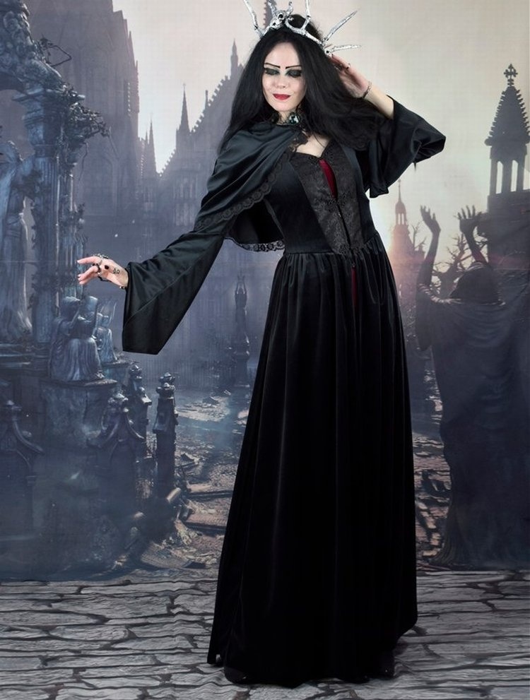 Adella Coat - bloodborne inspired steampunk goth coat by Moonmaiden Gothic Clothing