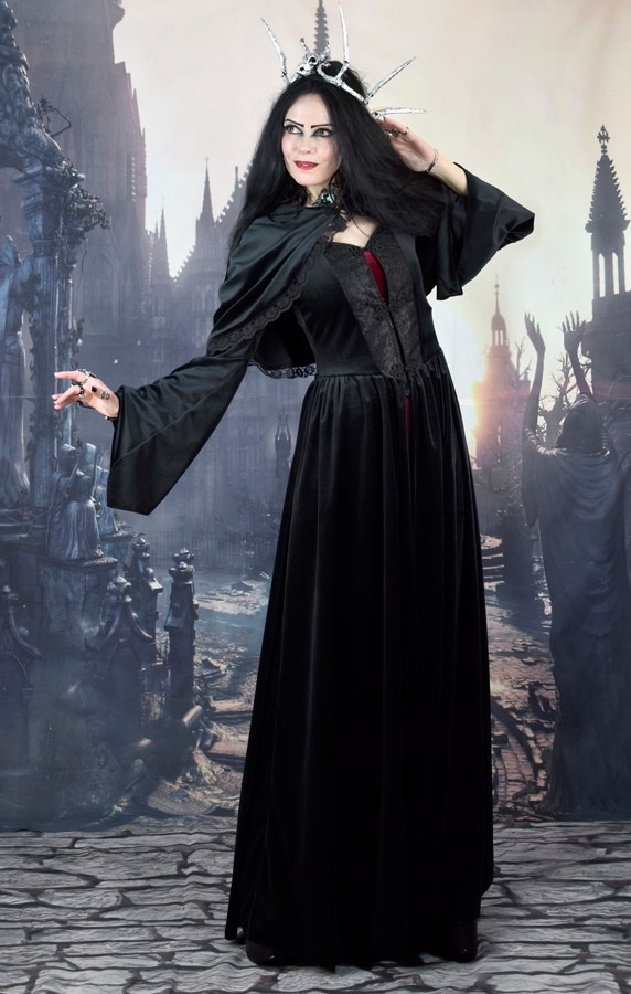 Adella Coat - bloodborne inspired steampunk goth coat by Moonmaiden Gothic Clothing
