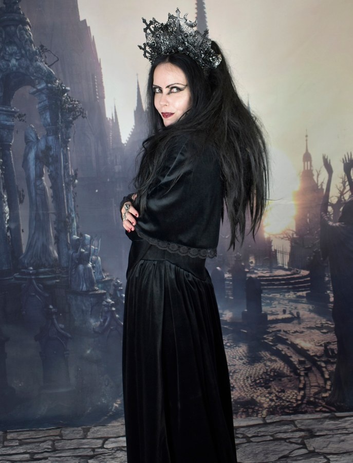 Adella Coat - bloodborne inspired steampunk goth coat by Moonmaiden Gothic Clothing