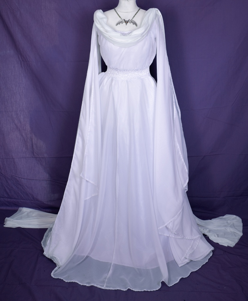 Lily Munster Nightgown - Yvonne De Carlo Munsters Cosplay Costume by Moonmaiden Gothic Clothing