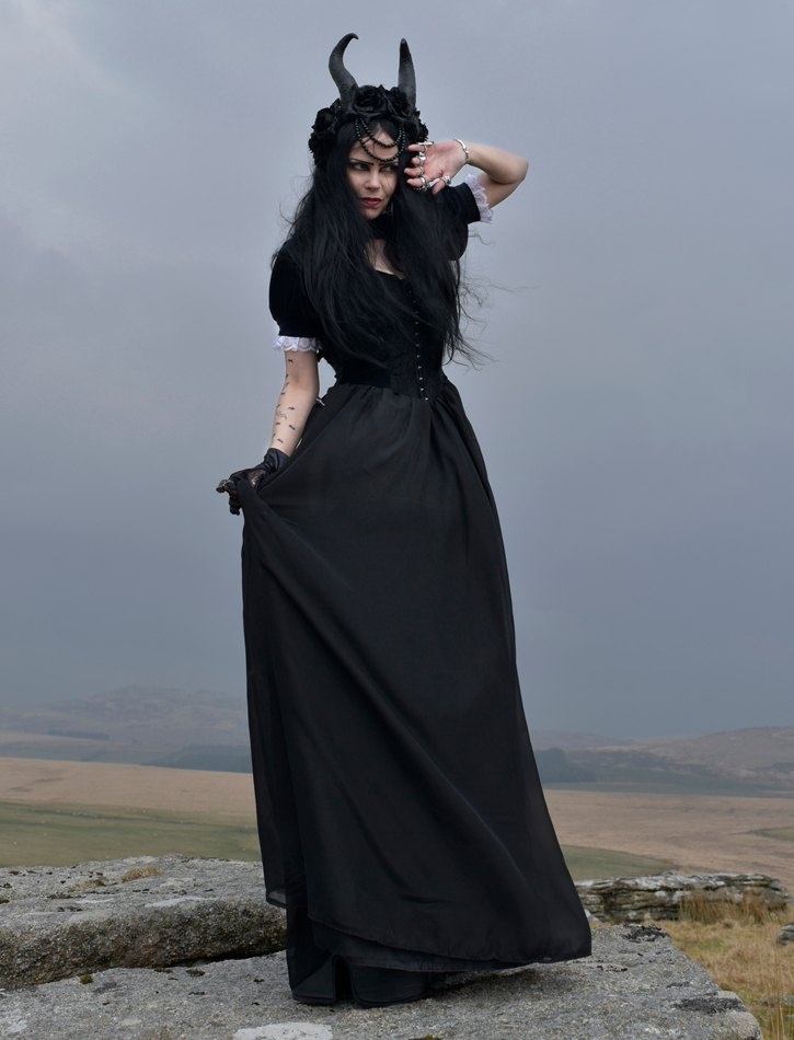 Princess Spookerina Bolero - steamed velvet and lace goth witch steampunk bolero by Moonmaiden Gothic Clothing