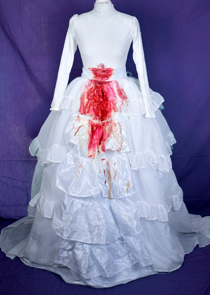 Yharnam Pthumerian Queen Gown - Bloodborne steampunk cosplay costume by Moonmaiden Gothic Clothing