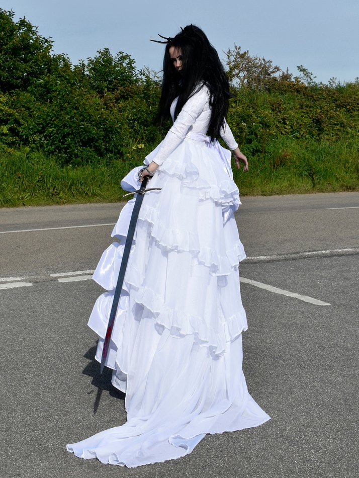 Yharnam Pthumerian Queen Gown - Bloodborne steampunk cosplay costume by Moonmaiden Gothic Clothing
