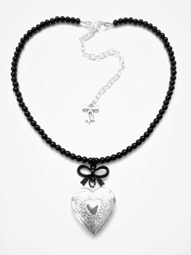The Secret In My Heart  Romantic gothic necklace