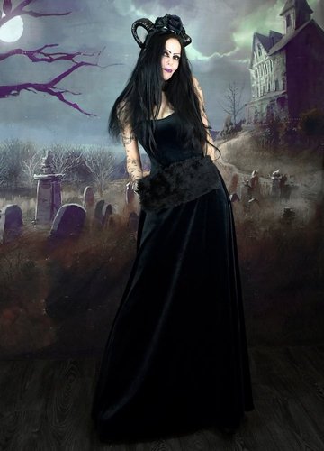 Countess Morgana Strapular Dress