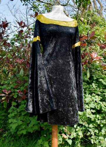 Custom Velvet Arwen Requiem Minidress