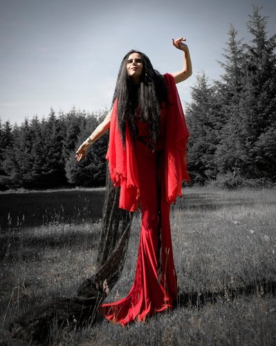 Scarlet Lily Gown