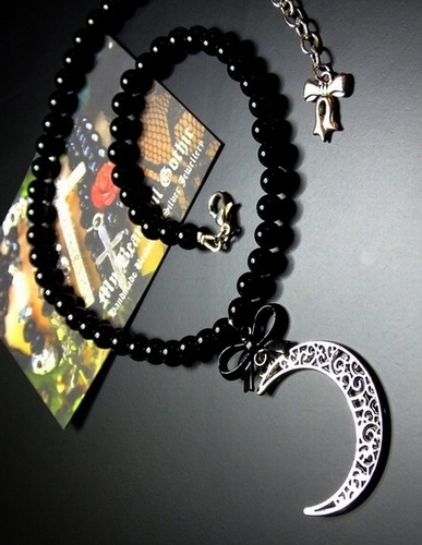 My Beautiful Gothic My Magickal Moon adjustable choker