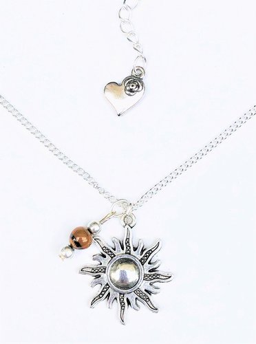 Sun and Tigers Eye Necklace