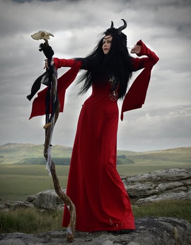 The Morrigan Witch Dress