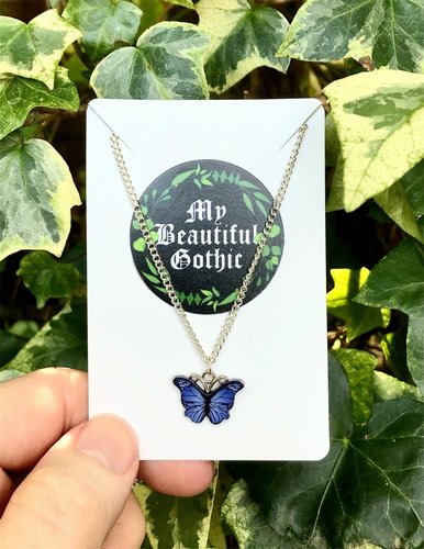 Handmade Butterfly Necklace