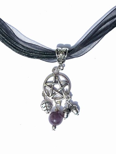 Nature Wytch Necklace with Amethyst