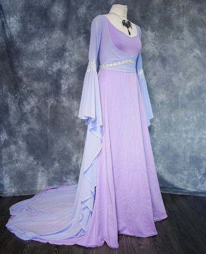 Custom Lilac Morgana Pendragon Gown