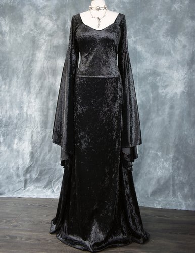 Custom Velvet Gofficeia Gown