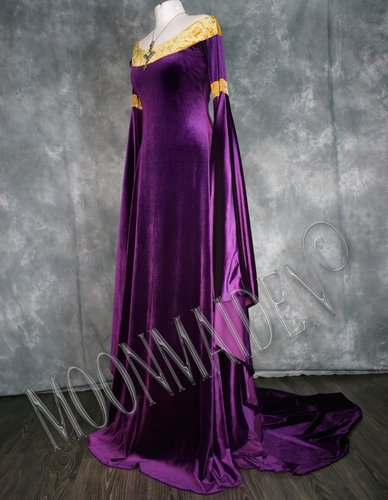 Velvet Requiem Gown - Custom Spandex Velvet Shades