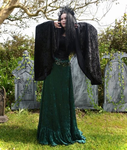 Velvet Witches Tears Skirt